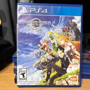 Sword art online 
Hollis realization ps4 game